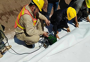 复合蜜桃永久免费膜施工案例