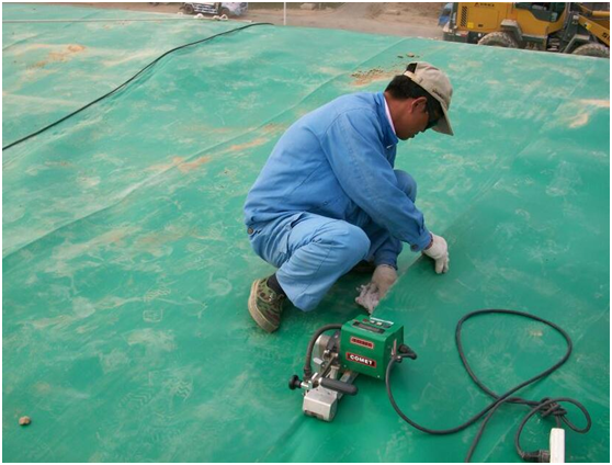 不同厚度蜜桃永久免费膜的焊接施工特性