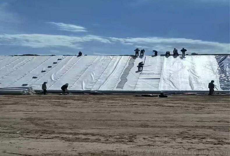 贮灰场的防渗系统采用多层次的复合蜜桃永久免费膜防渗结构