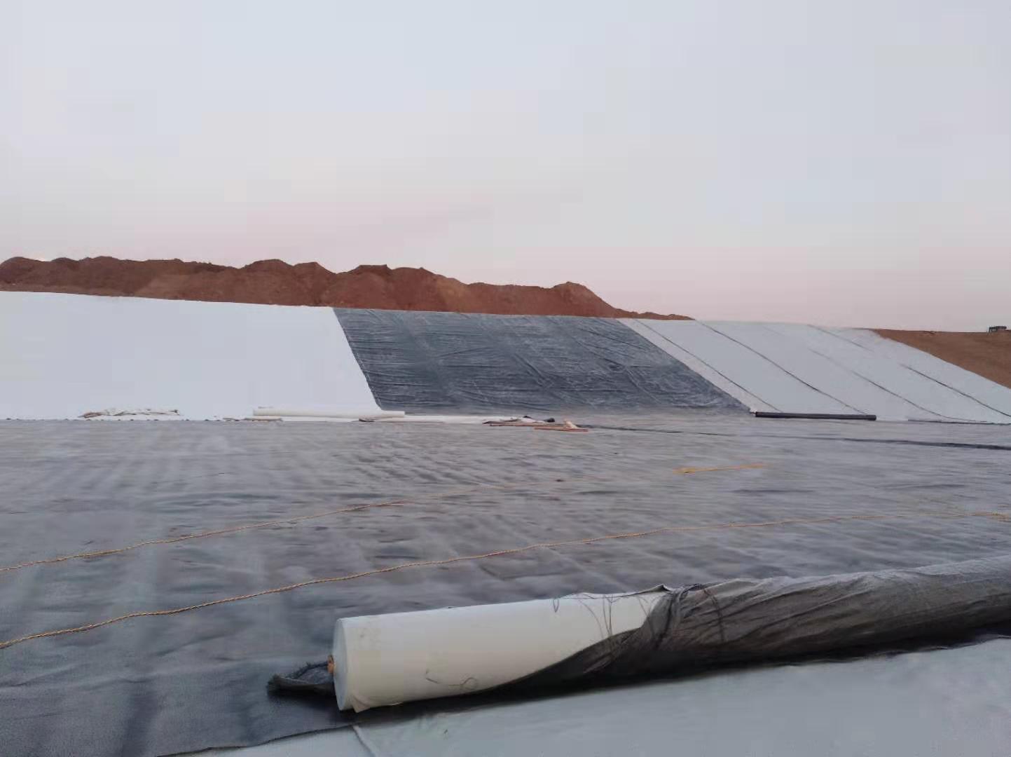 复合蜜桃永久免费膜与大坝防渗墙、防浪墙、大坝两侧脚趾板锚固结构情况